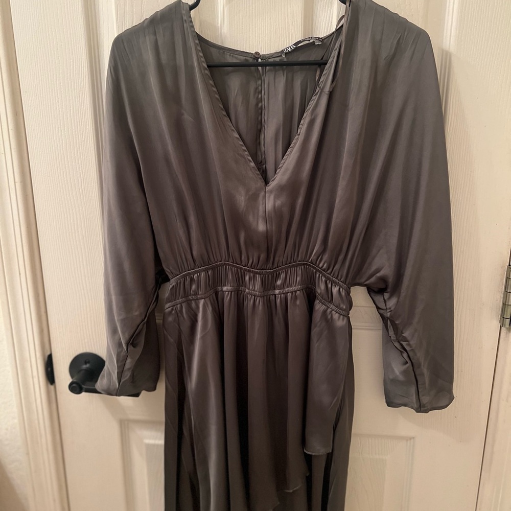 Elegant V-Style mini Romper Dress